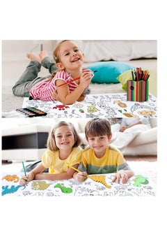 Y&D Children Drawing Roll, Coloring Paper DIY Painting Color Filling Roll Art Supplies Gift for Kids' Easel Ideal Class Home Birthday Party  - Image 5