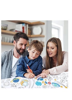Y&D Children Drawing Roll, Coloring Paper DIY Painting Color Filling Roll Art Supplies Gift for Kids' Easel Ideal Class Home Birthday Party  - Image 4