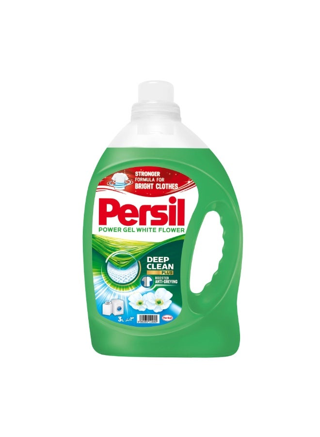 Persil Power Gel White Flower Laundry Detergent – 3L - Image 1