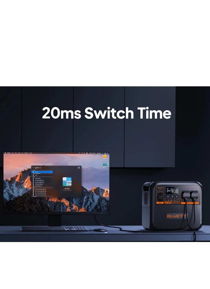 Bluetti New Bluetti 1800W power station with fast charging, 5-year warranty, and mobile app control.  - Image 2