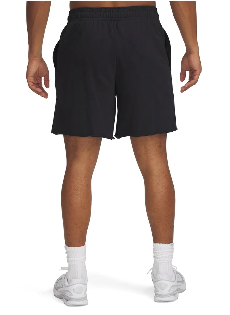 UNDER ARMOUR Men's Rival Terry Logo Short (8In)