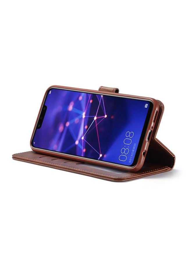 LC.IMEEKE - Case For Huawei Mate 20 Lite / Maimang 7 Calf Texture Horizontal Flip Leather Case, with Holder & Card Slots & Wallet - Image 1