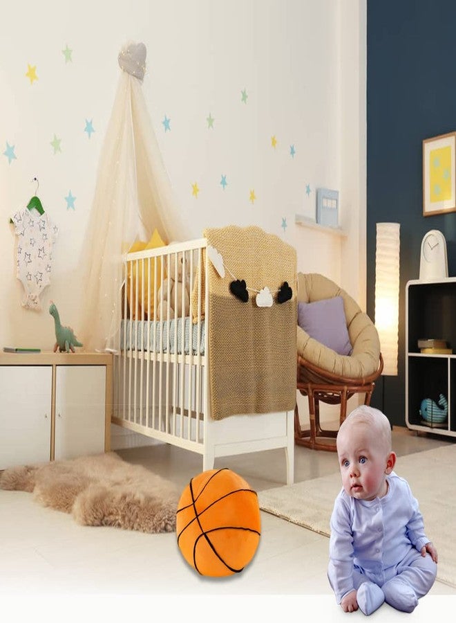 CHELEI2019 11" Stuffed Basketball Plush Baby Toy,Soft Sport Ball Pillow,Gifts for Kids,Boys - Image 2