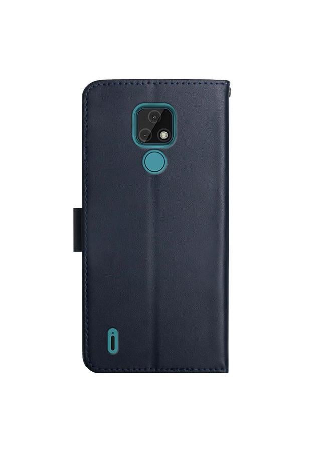 S-TOP Case For Motorola Moto E7 Genuine Leather Fingerprint-proof Horizontal Flip Phone Case - Image 3