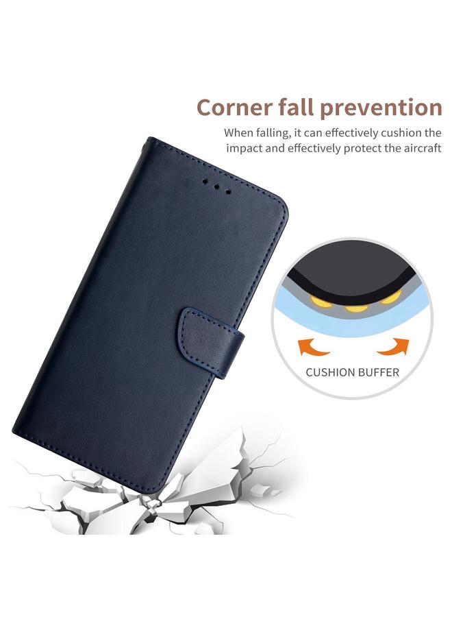 S-TOP Case For Motorola Moto E7 Genuine Leather Fingerprint-proof Horizontal Flip Phone Case - Image 4
