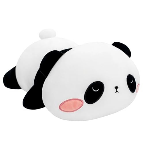 SQEQE Weighted Panda Plush, Weighted Panda Stuffed Animal, Cute Plushies Soft Bear Pillow Toy Gift for Kids Adults 9.8 Inch, 0.8 Lbs - Image 1