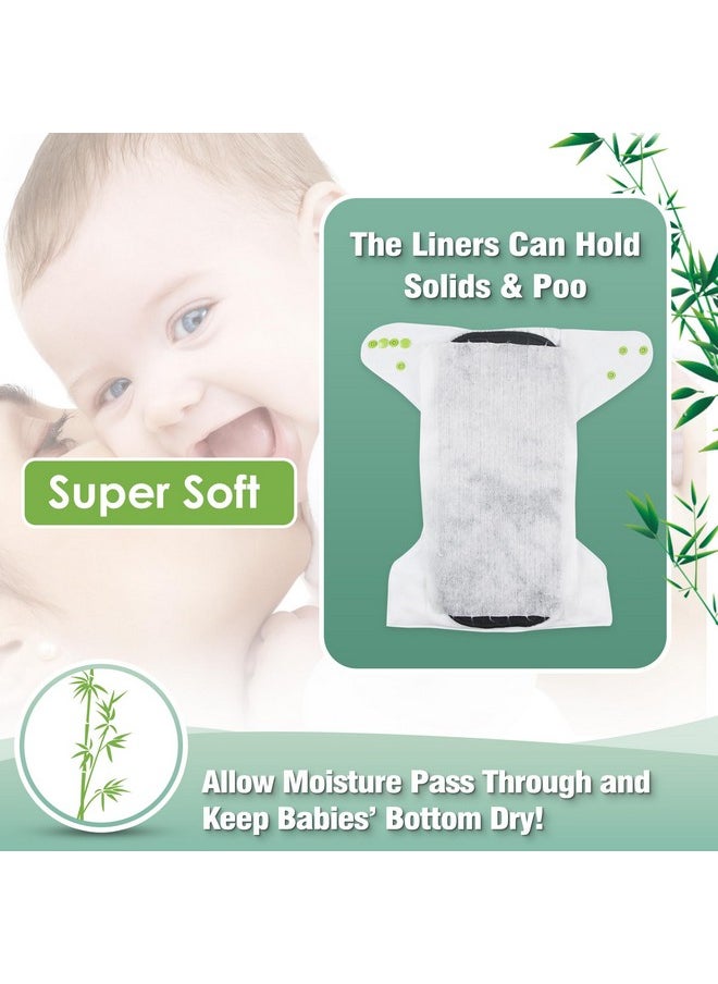 Wegreeco wegreeco Unscented Diaper Liners,Fragance Free and Chlorine Free - 100 Sheets Per Roll (1 Roll)  - Image 4