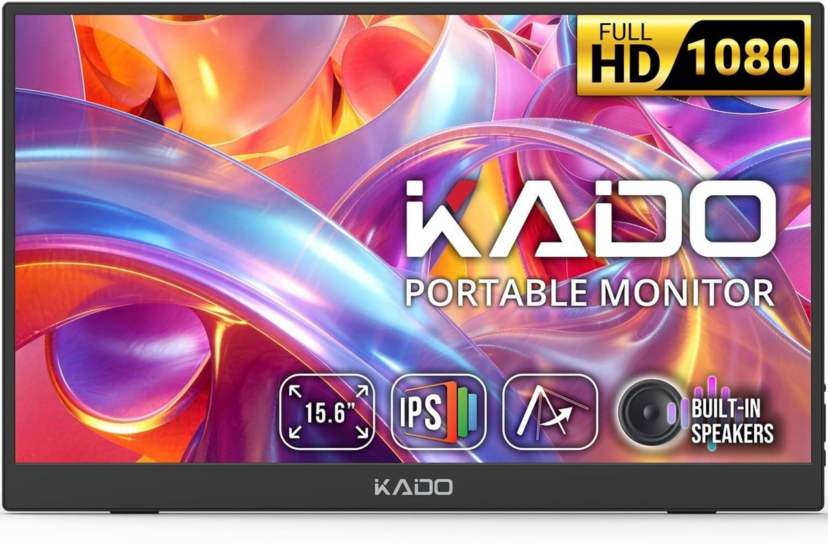 كادو Kado 15 1080p Fhd ultra-slim Laptop Monitor Second Display 15.6 inch