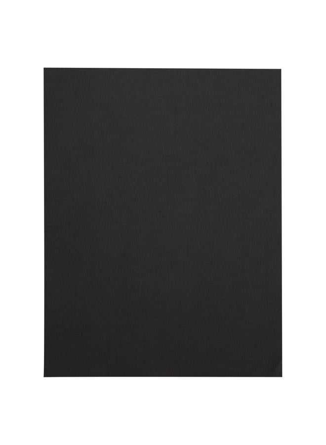 LUXPaper 8.5" x 11" Paper | Letter Size | Midnight Black | 28lb. (80lb. Text) | 50 Qty - Image 1
