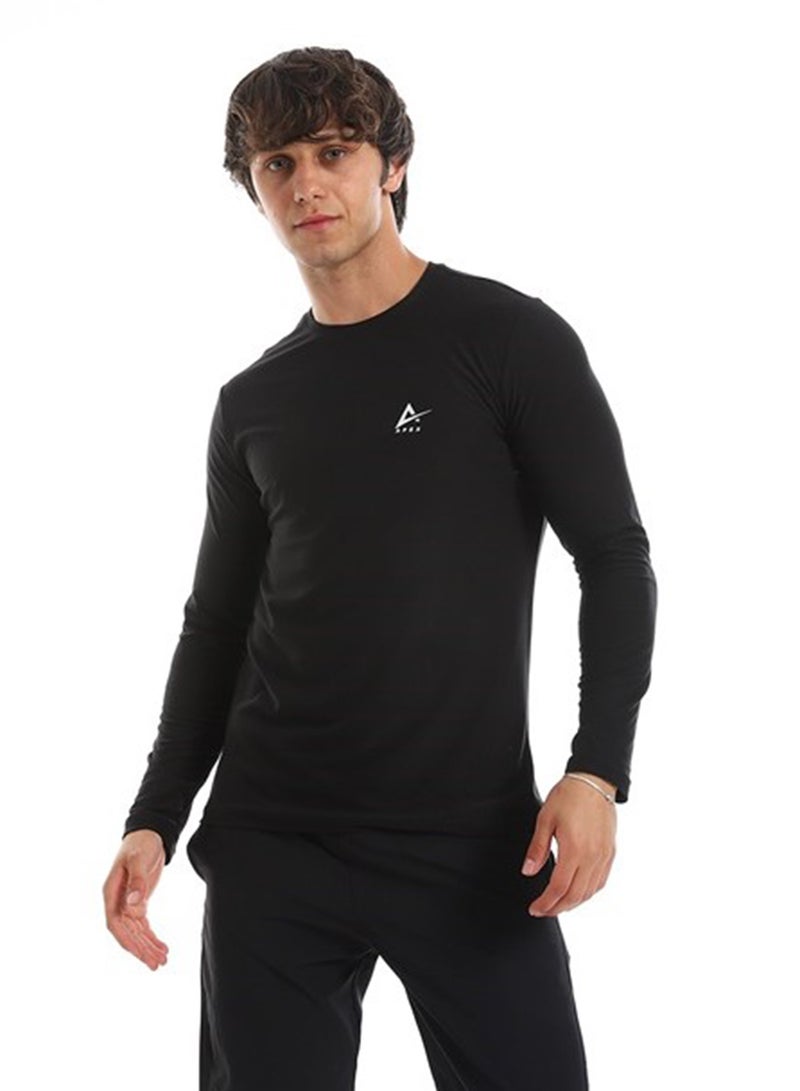 APEX Undershirt Sleeve Unisex Black Persola 