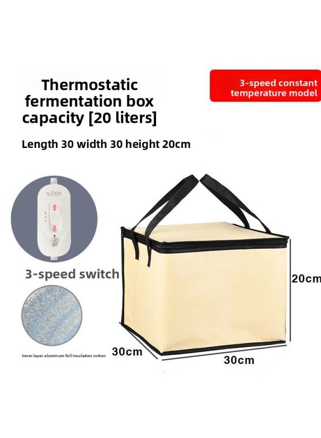 Household Dough Proofing Device With Heating For Fermentation, Winter Heating Pad For Fermenting Steamed Bun Dough, Intelligent Temperature Control And Warming Proofing Box