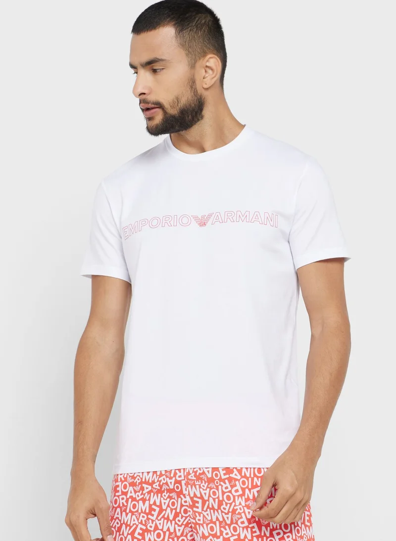 EMPORIO ARMANI Logo Pyjama Set