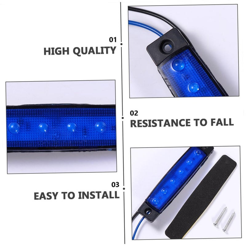 12Pcs Led Side Lights With High Brightness For Trucks Boats Trailers - Image 3