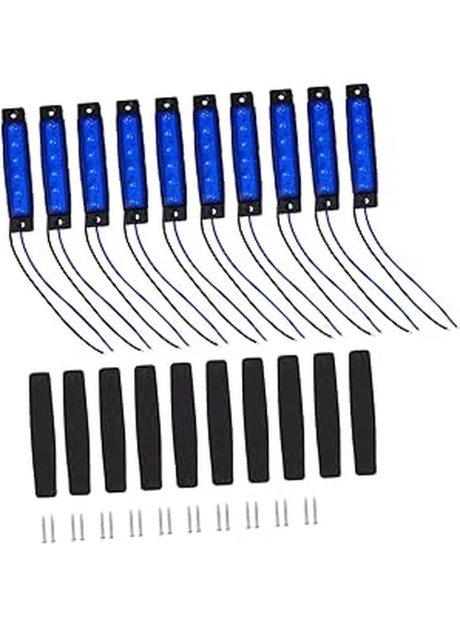 12Pcs Led Side Lights With High Brightness For Trucks Boats Trailers - Image 1