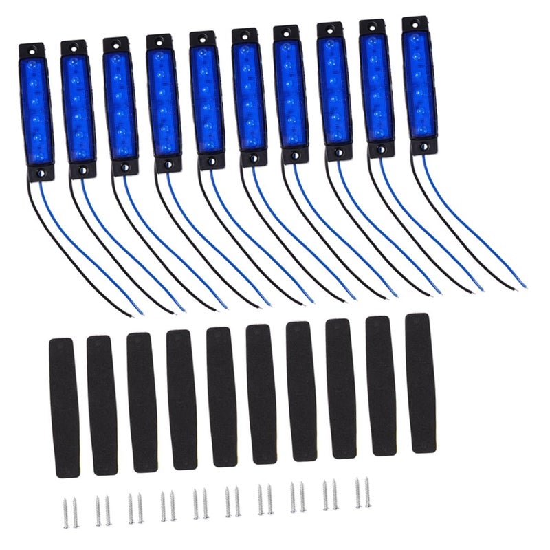 12Pcs Led Side Lights With High Brightness For Trucks Boats Trailers - Image 2