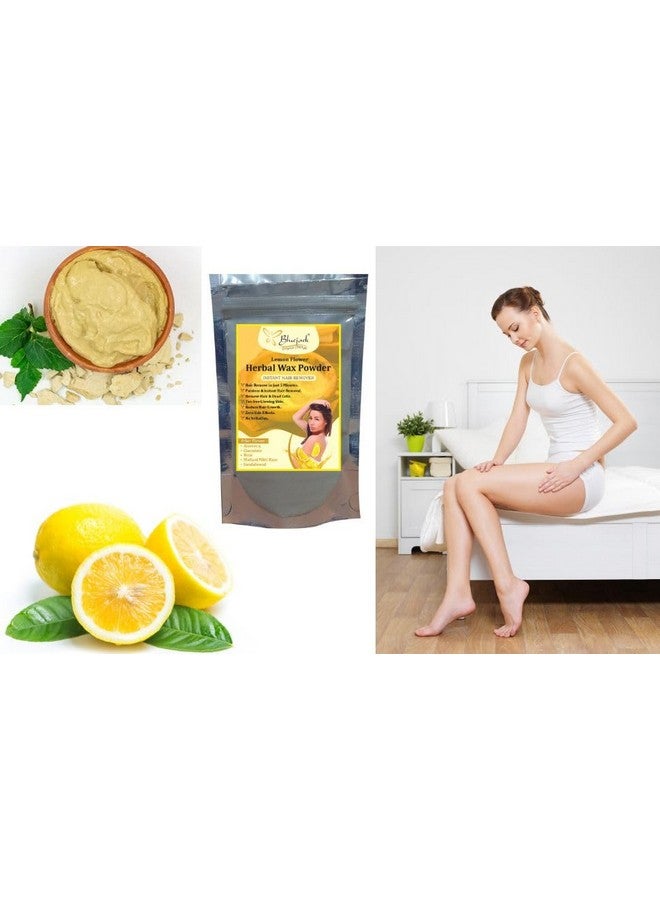 Bluejack Herbal Wax Powder Instant Hair Remover 6 Flowe Wax powder (100 g, Set of 6) - Image 3