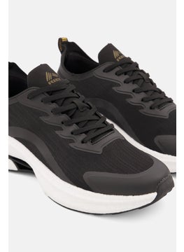 RBX Men Lace Up Running Shoes, Black  - Image 2