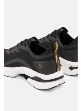 RBX Men Lace Up Running Shoes, Black  - Image 3