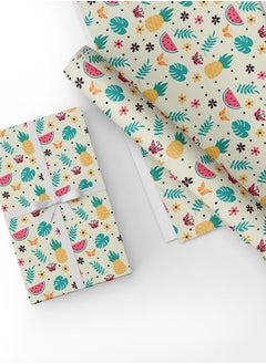Share the Love Fruity Wrapping Paper Pack – 4 Sheets (50 cm x 70 cm Each)  - Image 3