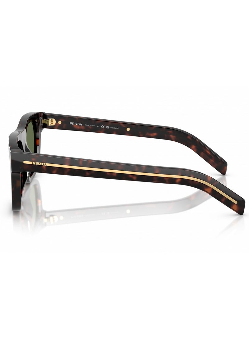 PRADA Prada Milano PRB12S 17N20G 55 Men's Sunglasses  - Image 3
