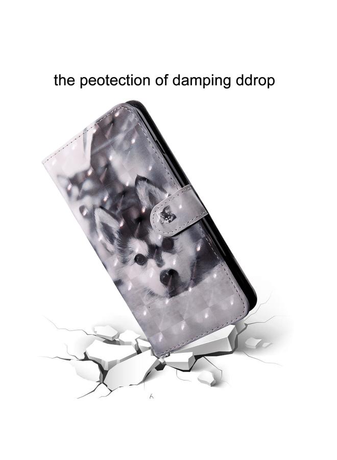 Zaboon Case For iPhone 13 Pro Max 3D Painting Pattern Coloured Drawing Leather Phone Case - Image 5