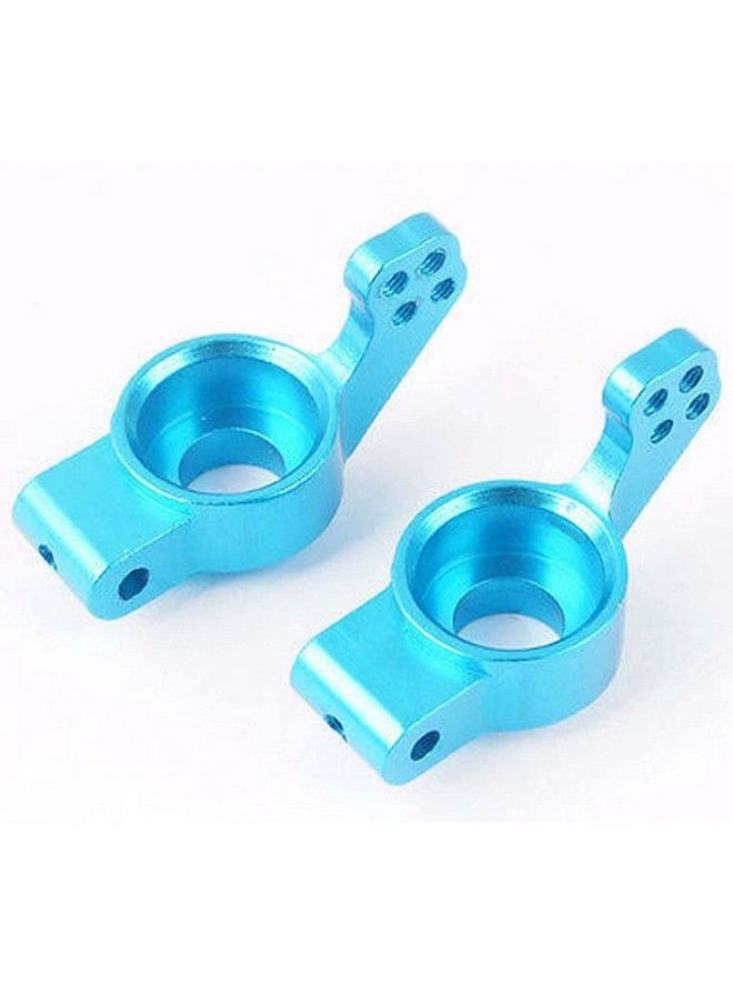 Generic - Sharegoo Aluminum Steering Knuckle Hub Mount Upgrade 102010 102011 102012 Part Compatible With Hsp Redcat Racing Lightning Volcano Epx Monster 1/10 Rc Model Car Truck, Blue - Image 1
