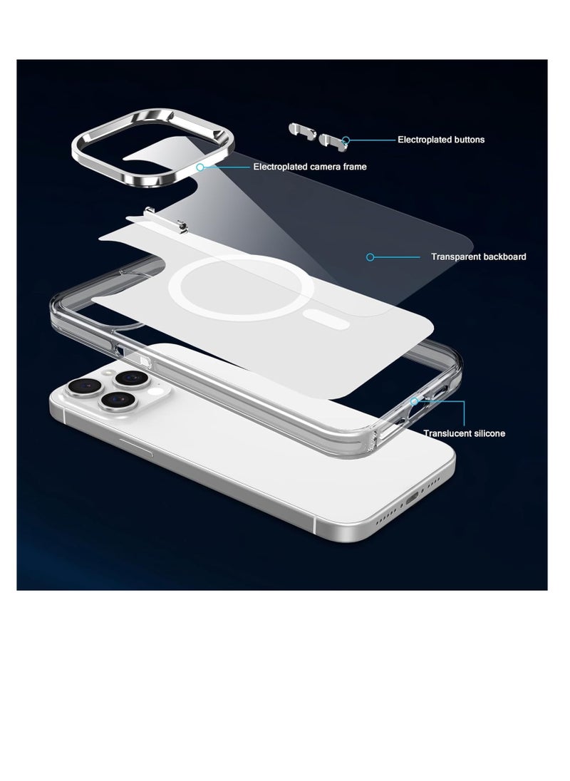 ماركة غير محددة - Case For oppo a38/a18 4g Case Crystal Clear [Not Compatible with MagSafe] Soft TPU Gel Case Flexible Silicone Anti-Scratch Transparent TPU Cover - Clear - Image 1