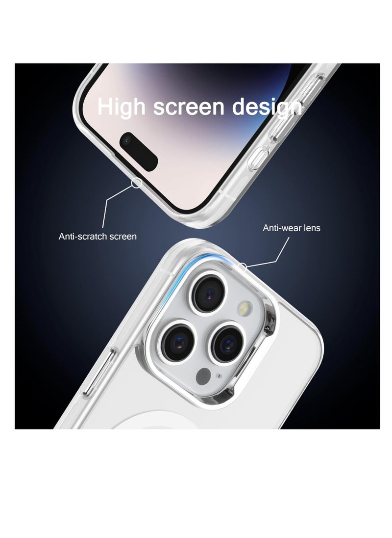 ماركة غير محددة - Case For oppo a38/a18 4g Case Crystal Clear [Not Compatible with MagSafe] Soft TPU Gel Case Flexible Silicone Anti-Scratch Transparent TPU Cover - Clear - Image 1