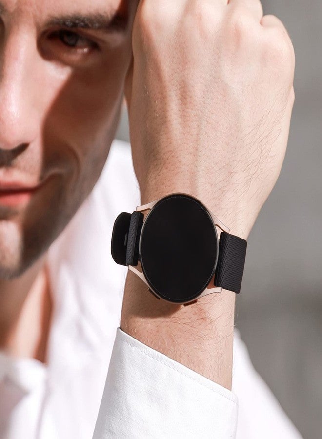 Meliya Silicone Bands Compatible with Garmin Vivoactive 5 Watch Band, Soft Silicone Sport Replacement Strap for Garmin Vivoactive 5/Vivoactive 6/3 Smart Watch Bands (Black+Navy Blue+Grey) - Image 5