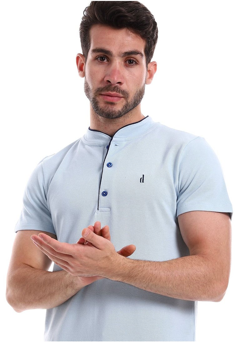 Men's plain half sleeve polo shirt - pzsku/ZC22F119B687929D8DED9Z/45/_/1685291138/8bf8aba2-2300-4e8e-860a-5b7ad5c730f3