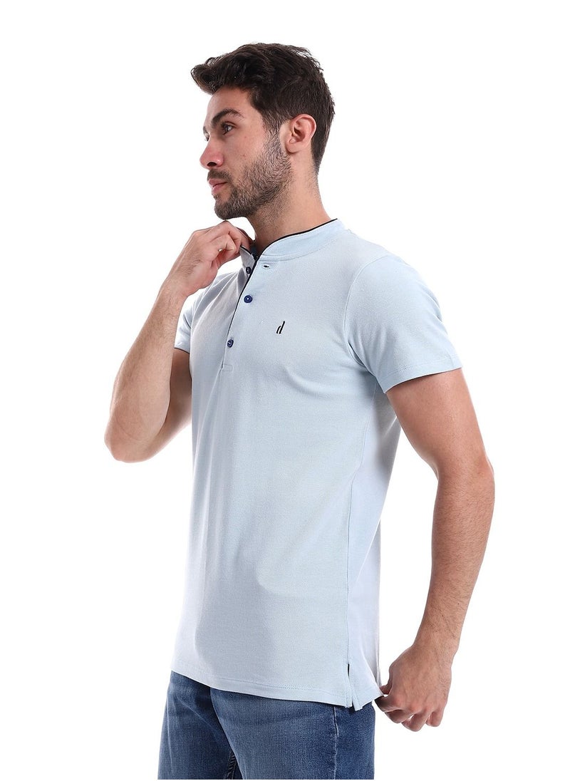 Men's plain half sleeve polo shirt - pzsku/ZC22F119B687929D8DED9Z/45/_/1685291139/51b5a13c-2187-439a-8a78-6822c4b18927