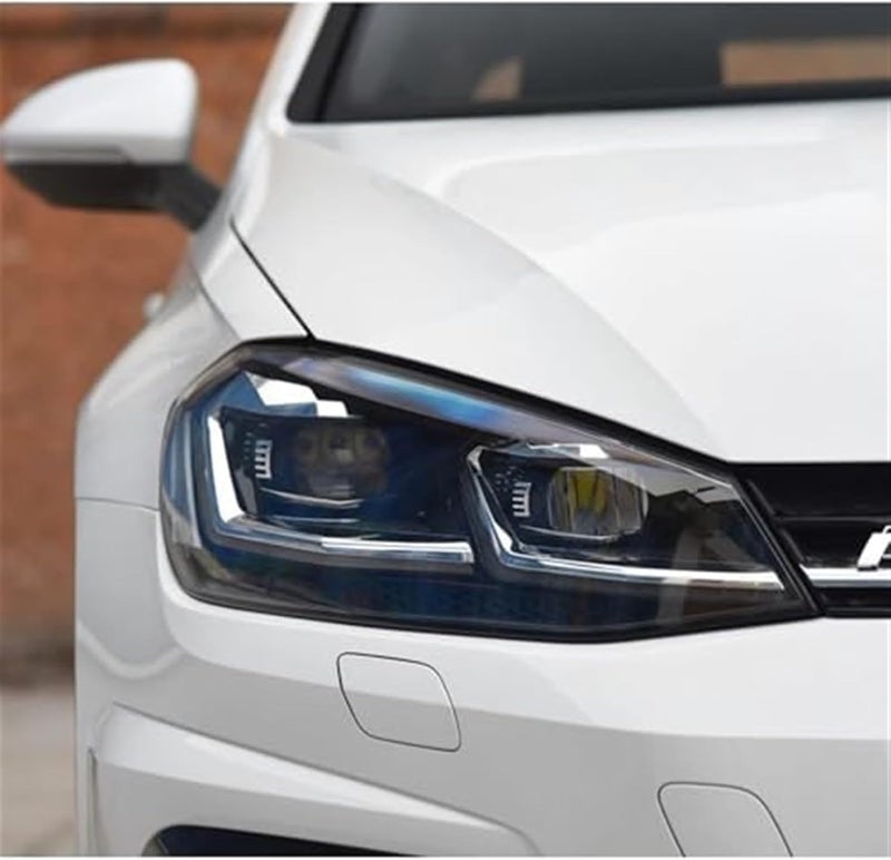 QASULER Headlight Lens Cover for VW Golf 7.5 - Image 5