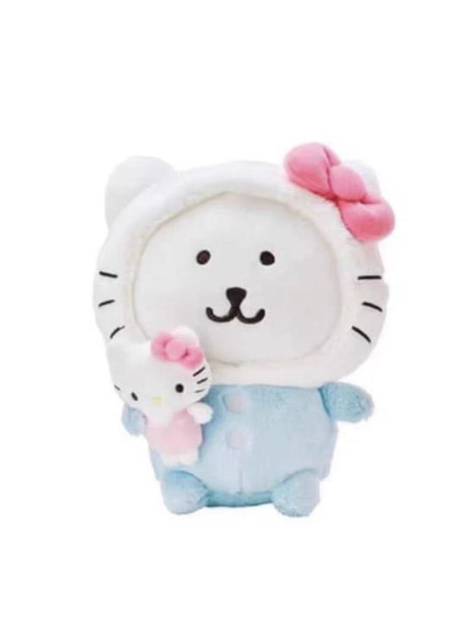Generic - Japanese Sanrio Self-deprecating Bear Joint Name Jiyika Wow Jade GUI Dog Melody Pudding Dog Plush Doll-Specifications:10cm Jiyi Yugui Dog Pendant - Image 1