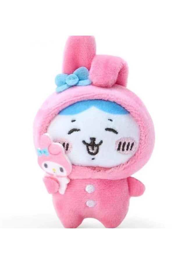 Generic - Japanese Sanrio Self-deprecating Bear Joint Name Jiyika Wow Jade GUI Dog Melody Pudding Dog Plush Doll-Specifications:10cm Jiyi Yugui Dog Pendant - Image 1
