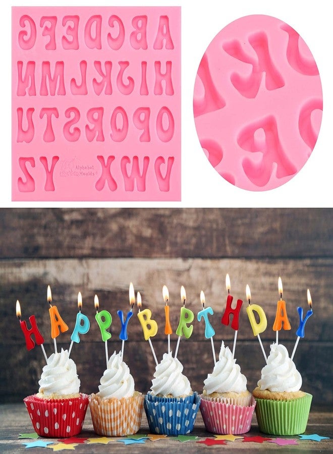 بي تي واي ام اس مجموعة من 5 قوالب سيليكون لأحرف وأرقام صغيرة، من 0 إلى 9، وأحرف كبيرة وصغيرة، مثالية لخبز الحلوى والفراولة المغطاة بالشوكولاتة وتزيين الكيك. - Image 5