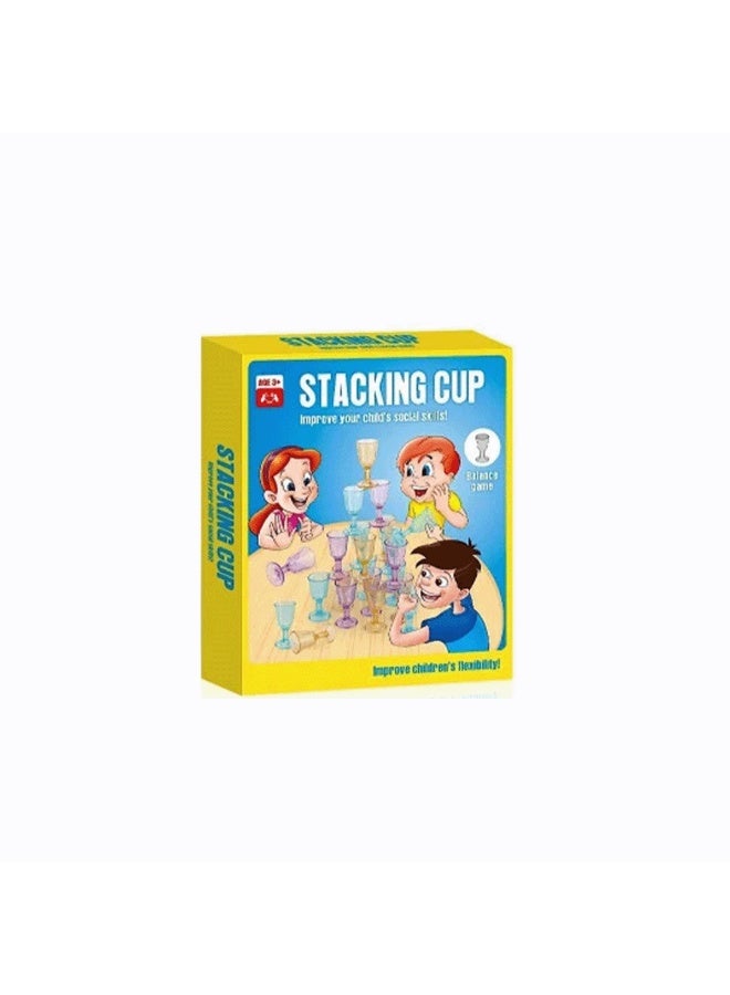 Cup Stacking Balance Game – 27 Pieces - Image 4
