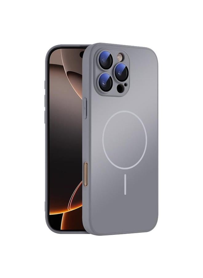 اس-توب جراب هاتف دائري رفيع من الزجاج المقوى MagSafe لهاتف iPhone 16 Pro Max - Image 1