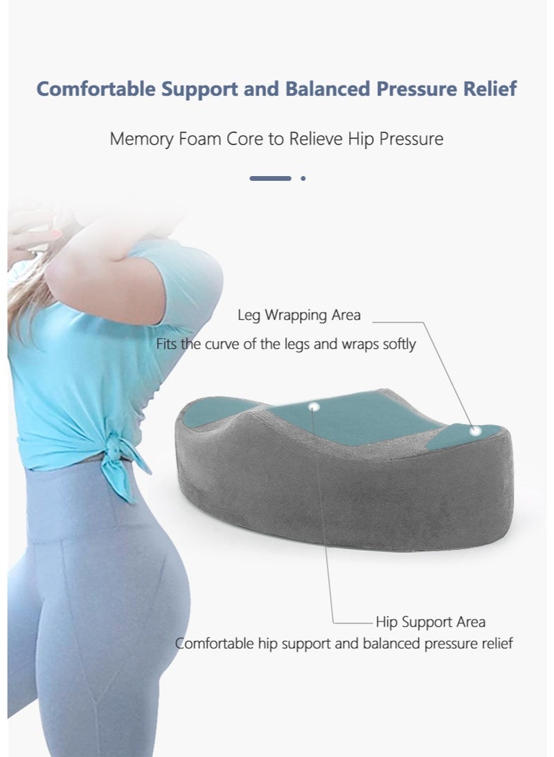 XiuWoo Portable BBL Pillow, Seat Pillows, Seat Pillows, Support Cushions, Seat Cushion Pillow, Booster Raise Pillow, Leg Support for Car Office Computer Chair - Image 3