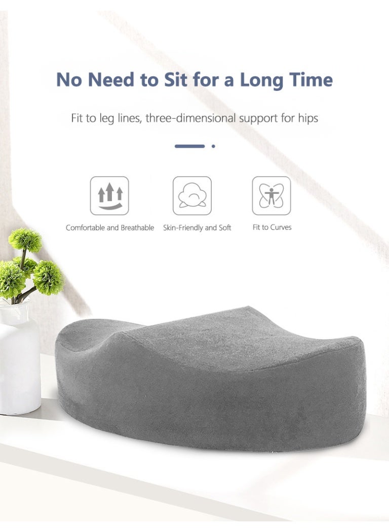 XiuWoo Portable BBL Pillow, Seat Pillows, Seat Pillows, Support Cushions, Seat Cushion Pillow, Booster Raise Pillow, Leg Support for Car Office Computer Chair - Image 4