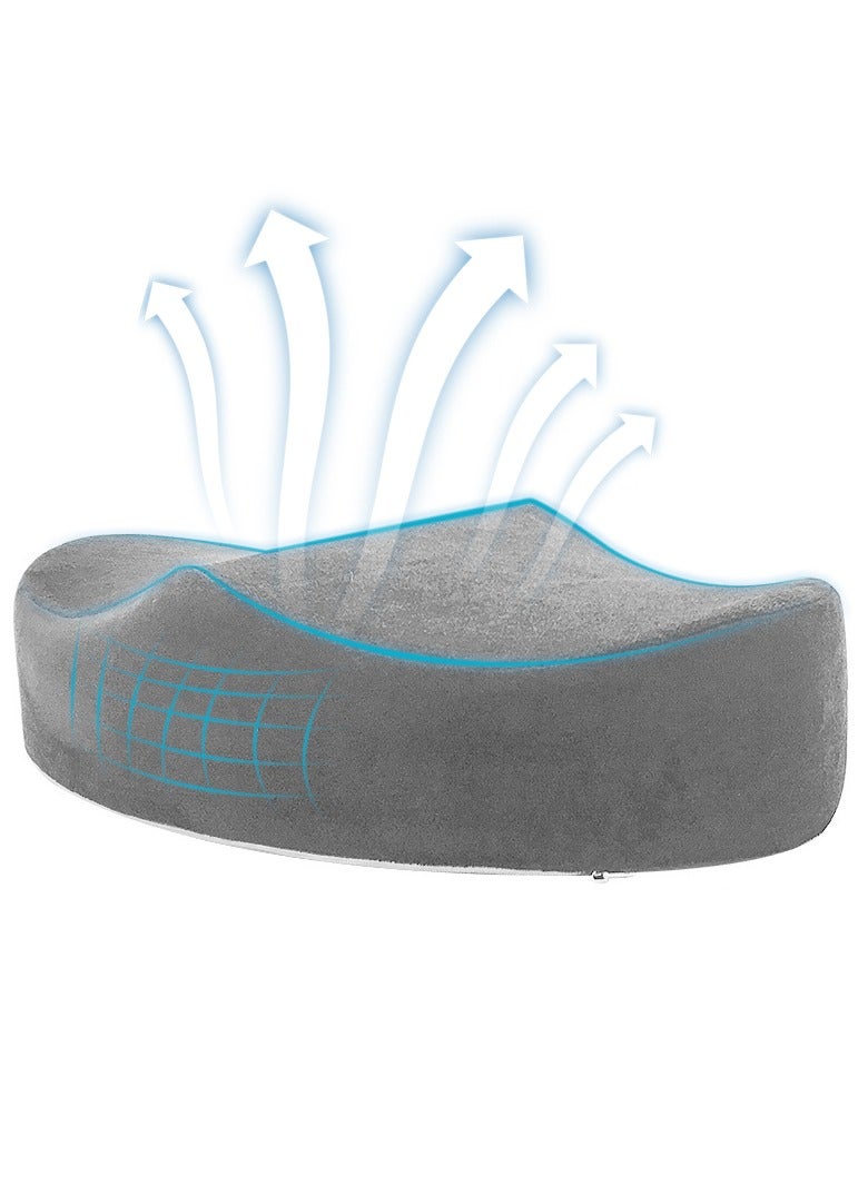 XiuWoo Portable BBL Pillow, Seat Pillows, Seat Pillows, Support Cushions, Seat Cushion Pillow, Booster Raise Pillow, Leg Support for Car Office Computer Chair - Image 1