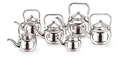 Va Sun Stainless Steel Tea Pot/Tea Kettle by S K Metal (4 Cups) - 300 ML - Image 4
