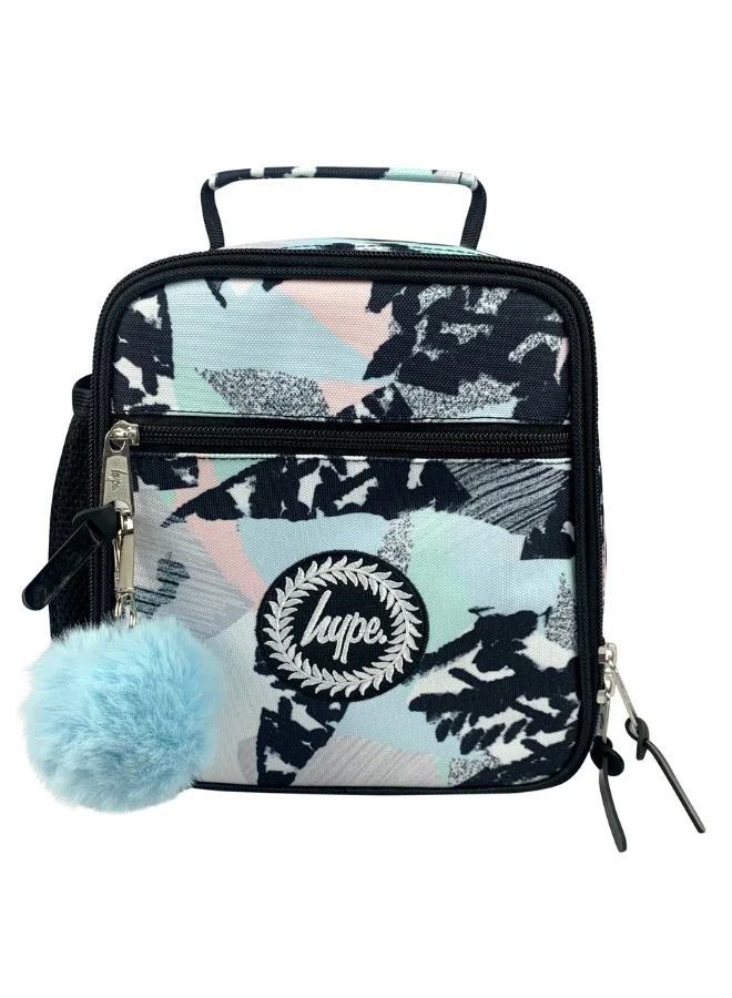 JUST HYPE Insulated Lunch Bag - Pastel Abstract