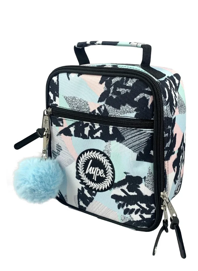 JUST HYPE Insulated Lunch Bag - Pastel Abstract