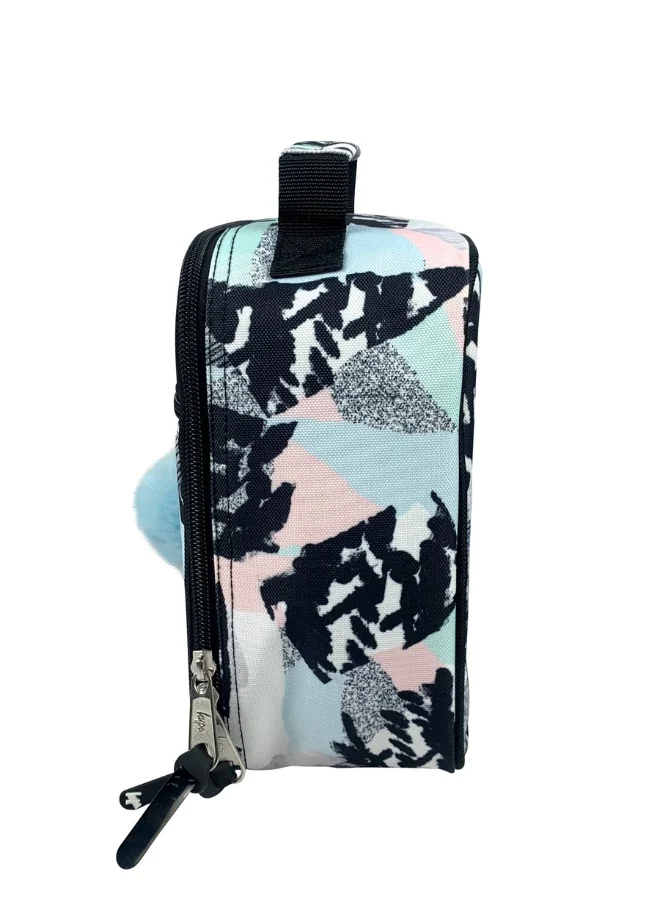 JUST HYPE Insulated Lunch Bag - Pastel Abstract