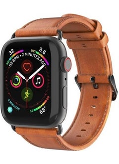 Coofbe Hermes Loop Leather Apple Watch 38-40-41MM Band Strap, Ultra Light, Steel Buckle Strap  - Image 1