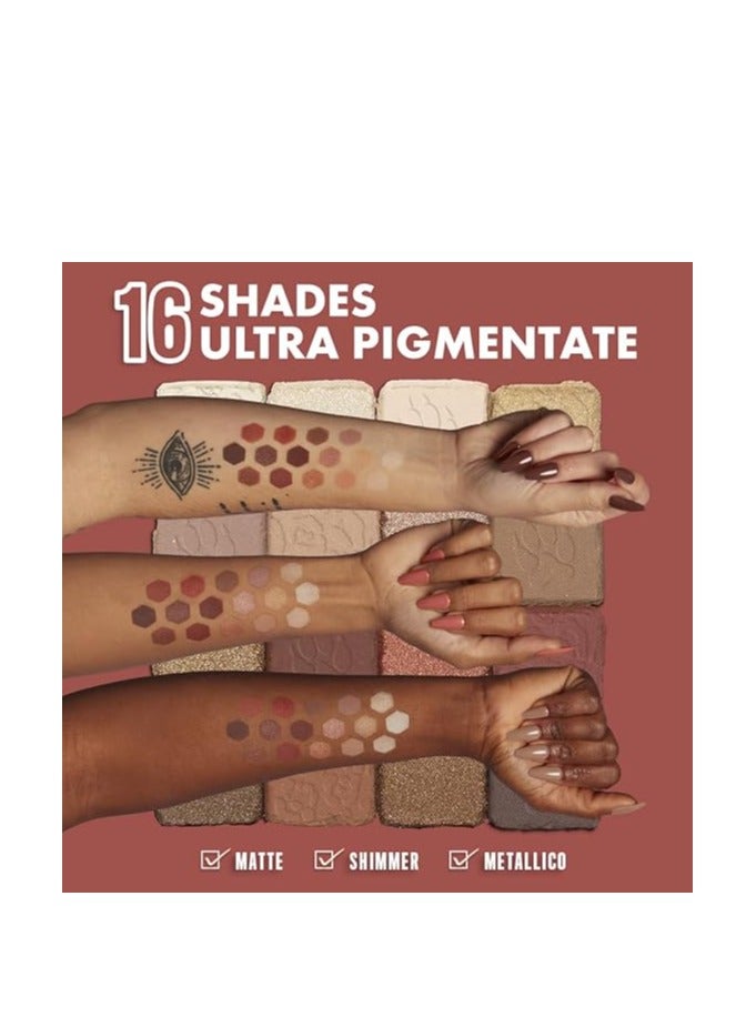 نيكس مكياج المحترفين لوحة ظلال العيون Ultimate Shadow Palette من NYX PROFESSIONAL MAKEUP - ألوان محايدة دافئة - Image 2