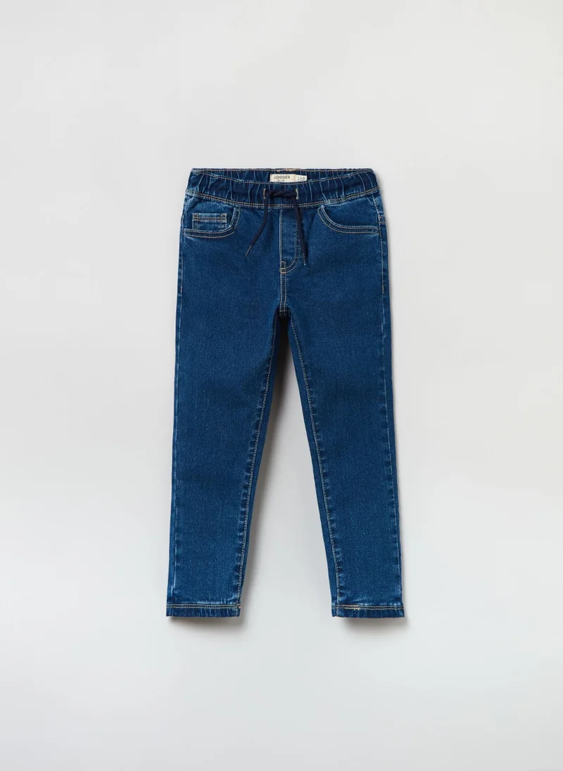 Ovs Ovs Slim-Fit Denim Joggers