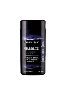 BEYOND RAW Anabolic Sleep | Duel-Release Stress, Sleep, & Recovery Support | 60 Tablets  - Image 1
