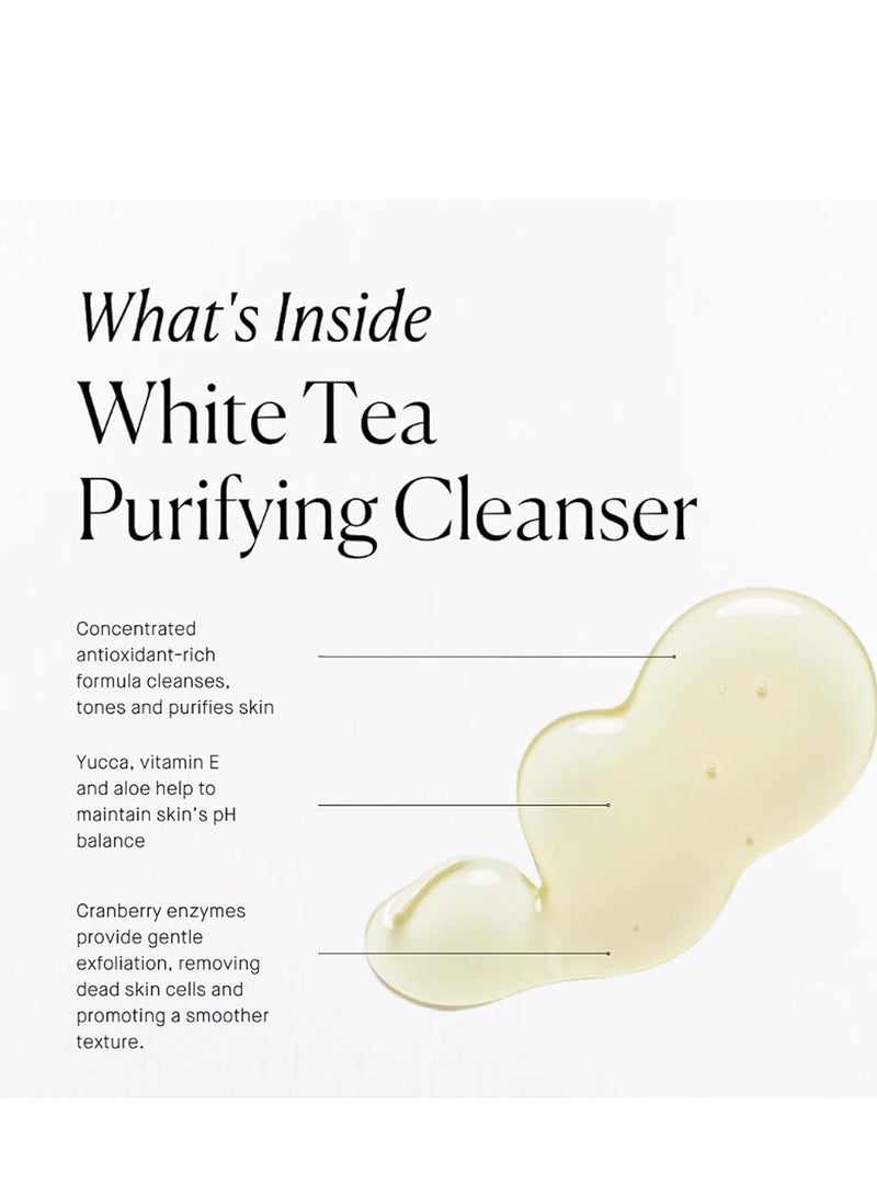 Arcona ARCONA White Tea Purifying Water Based Cleanser For Sensitive Skin - Gentle Face Wash For Women - Exfoliating Face Wash, Cranberry, Yucca, Vitamin E, Aloe - Made In The USA - 3.67oz. Made In The USA - Image 2