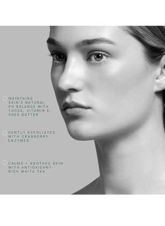 Arcona ARCONA White Tea Purifying Water Based Cleanser For Sensitive Skin - Gentle Face Wash For Women - Exfoliating Face Wash, Cranberry, Yucca, Vitamin E, Aloe - Made In The USA - 3.67oz. Made In The USA  - Image 3
